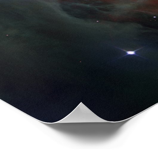 Poster Hubble Vue panoramique d'Orion Nebula (Coin)
