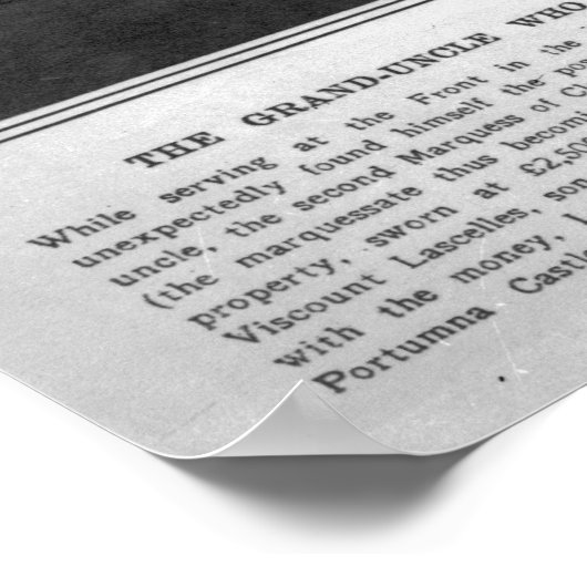 Poster Hubert George de Burgh-Canning (Coin)