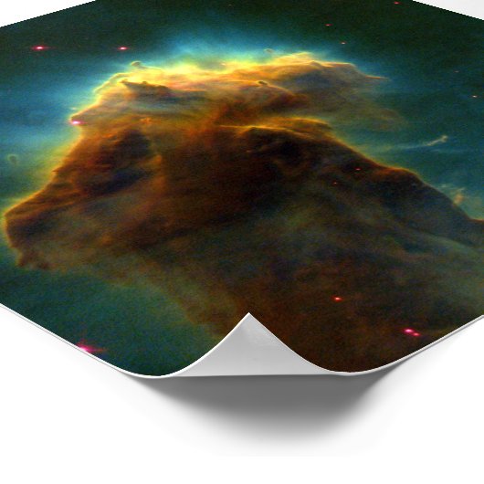 Poster Huble Eagle Nebula M16 (Coin)
