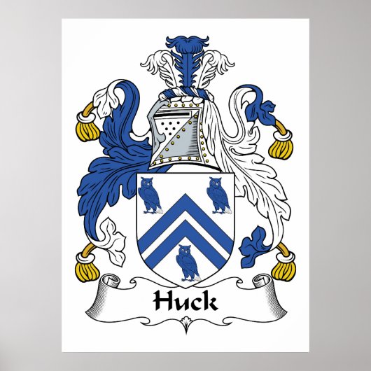 Poster Huck Family Crest (Devant)