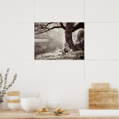 Poster Huckleberry & Tom (Sepia Edition) (Cuisine)