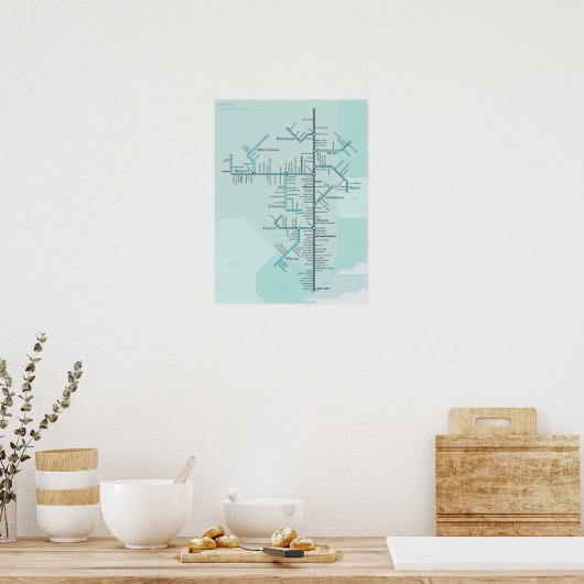 Poster Hudson (Cuisine)