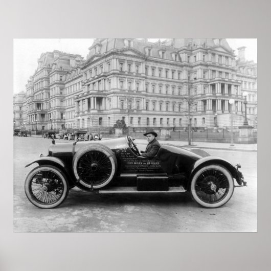 Poster Hudson Super Six, 1920 (Devant)