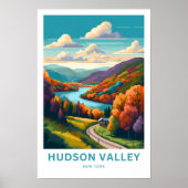 Poster Hudson Valley New York (Devant)