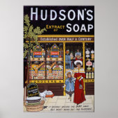 Poster Hudson's Soap 1895 (Devant)