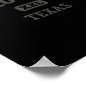 Poster Hueco Tanks College Style Rock Escalade Area Desig (Coin)