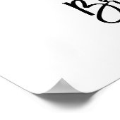 Poster Huées et Boissons  Panneau de Bienvenue pour Enter (Coin)