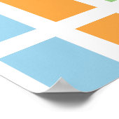 Poster Hues du Colorful (Coin)