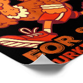 Poster Huffin And Puffin For Stuffing Turkey Trot Squad  (Coin)