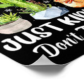 Poster Hug Just Kidding Dont Touch Me Funny Cactus Christ (Coin)