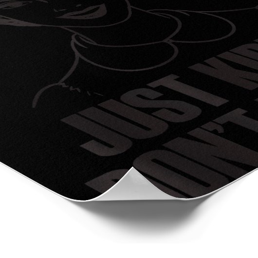 Poster Hug, Just Kidding Funny Saying, Do Not Touch Me  (Coin)