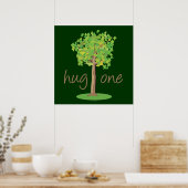 Poster Hugger d'arbre (Cuisine)