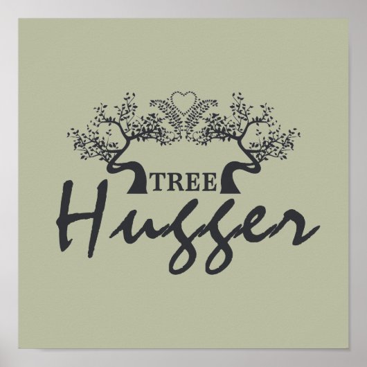 Poster Hugger d'arbre (Devant)