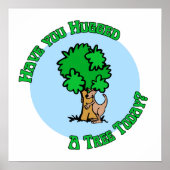 Poster Hugger d'arbre (Devant)