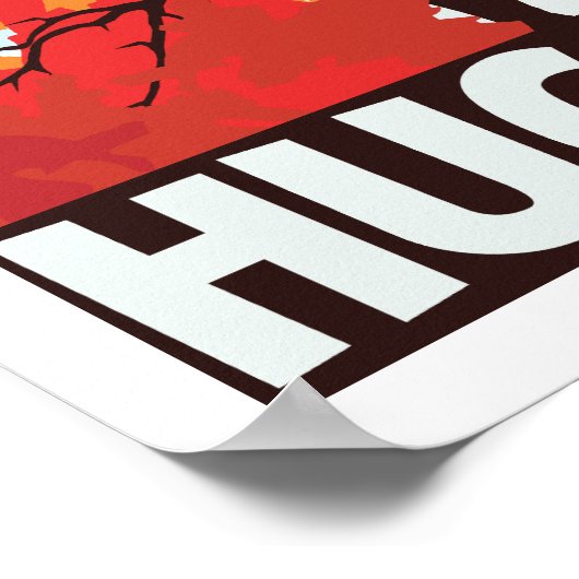 Poster Hugger d'arbre (Coin)