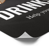 Poster Huggies et Baby showers de chouggies Boissons (Coin)