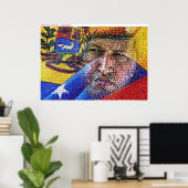 Poster Hugo Chavez (Bureau à domicile)