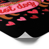 Poster Hugvyn Tu Es Un Chien De Saint-Valentin Chaud Dach (Coin)