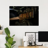 Poster huile (Bureau à domicile)