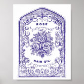 Poster Huile de cheveux rose (Devant)