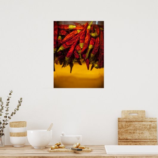 Poster Huile de chili (Cuisine)