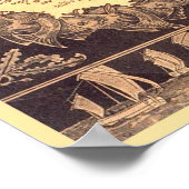 Poster Huile de foie de morue à émulsion de Scott (Coin)