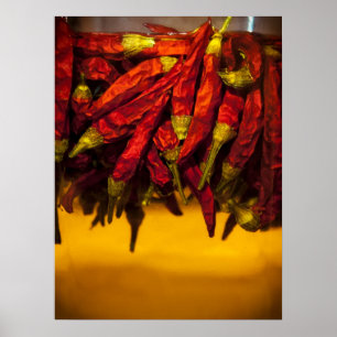 Poster Huile de piment