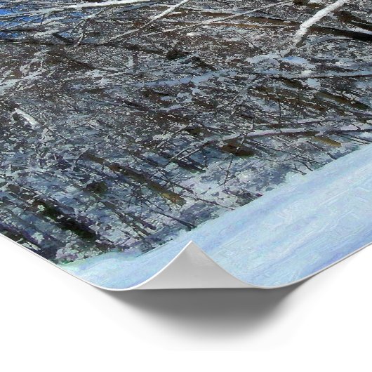 Poster Huile d'hiver (Coin)