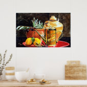 Poster Huile d'olive (Cuisine)