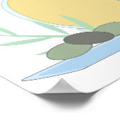 Poster Huile d'olive (Coin)