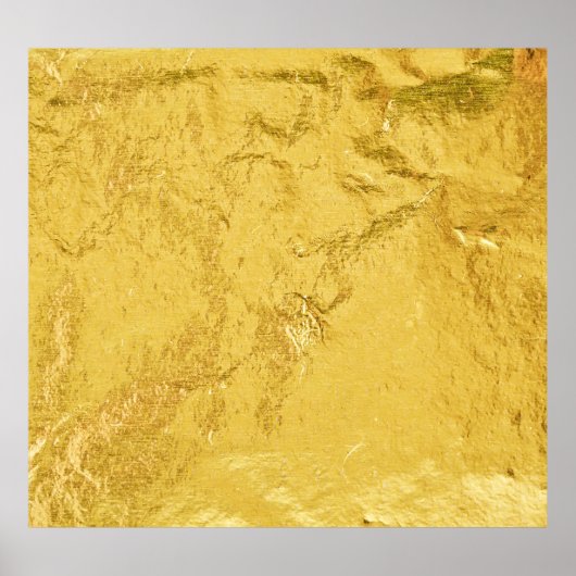 Poster Huile d'or : Texture Abstraite brillante (Devant)
