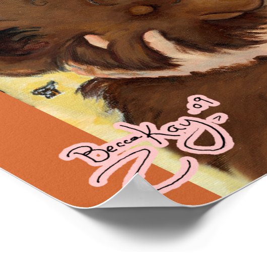 Poster Huile d'ours (Coin)