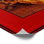 Poster Huile 'Poppies' d'artistes célèbres sur toi (Coin)