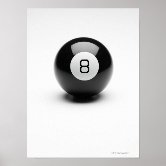 Poster Huit boules (Devant)