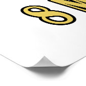 Poster huit domestiques a-traite 8e jour noël (Coin)