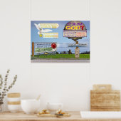 Poster Huit Versets De La Bible À Vivre ! (Cuisine)