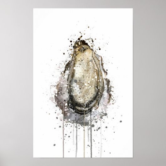 Poster Huître (Devant)