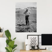 Poster Huîtres des Rocheuses, années 1930 (Bureau à domicile)