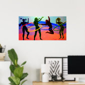 Poster Hula (Bureau à domicile)