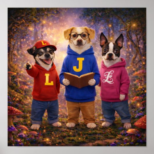 Poster "Hula Hoop" (Devant)