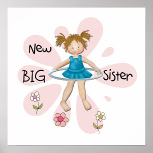 Poster Hula Hoop Nouvelle grande soeur