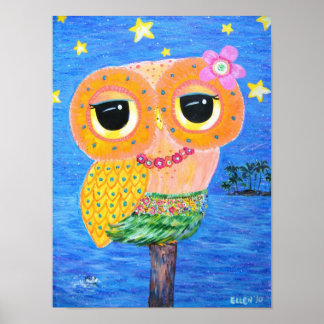 Poster Hula Hoot