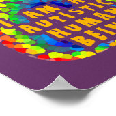 Poster humain autistique (Coin)