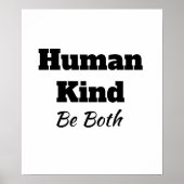 poster "Human Kind" (Voorkant)