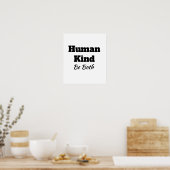 poster "Human Kind" (Keuken)