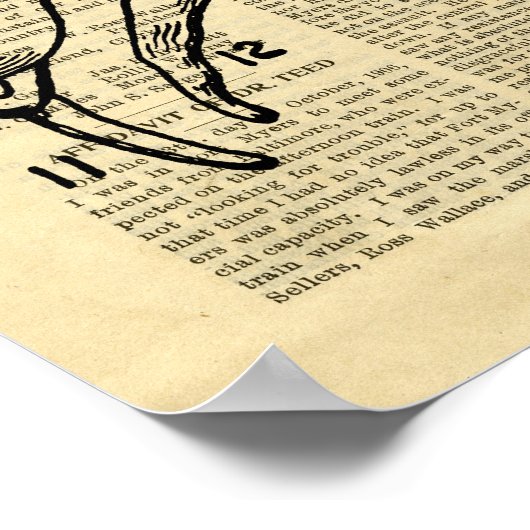 Poster Human Skeleton Thorax dans le journal (Coin)