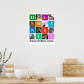 Poster Humanité, ce n'est plus seulement pour les humains (Cuisine)