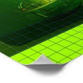 Poster Humanoïde bionique (Coin)