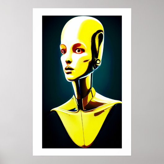 Poster Humanoïdes - Modèle 01 (Devant)