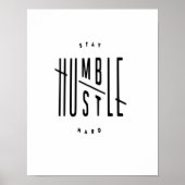 Poster Humble Hustle (Devant)